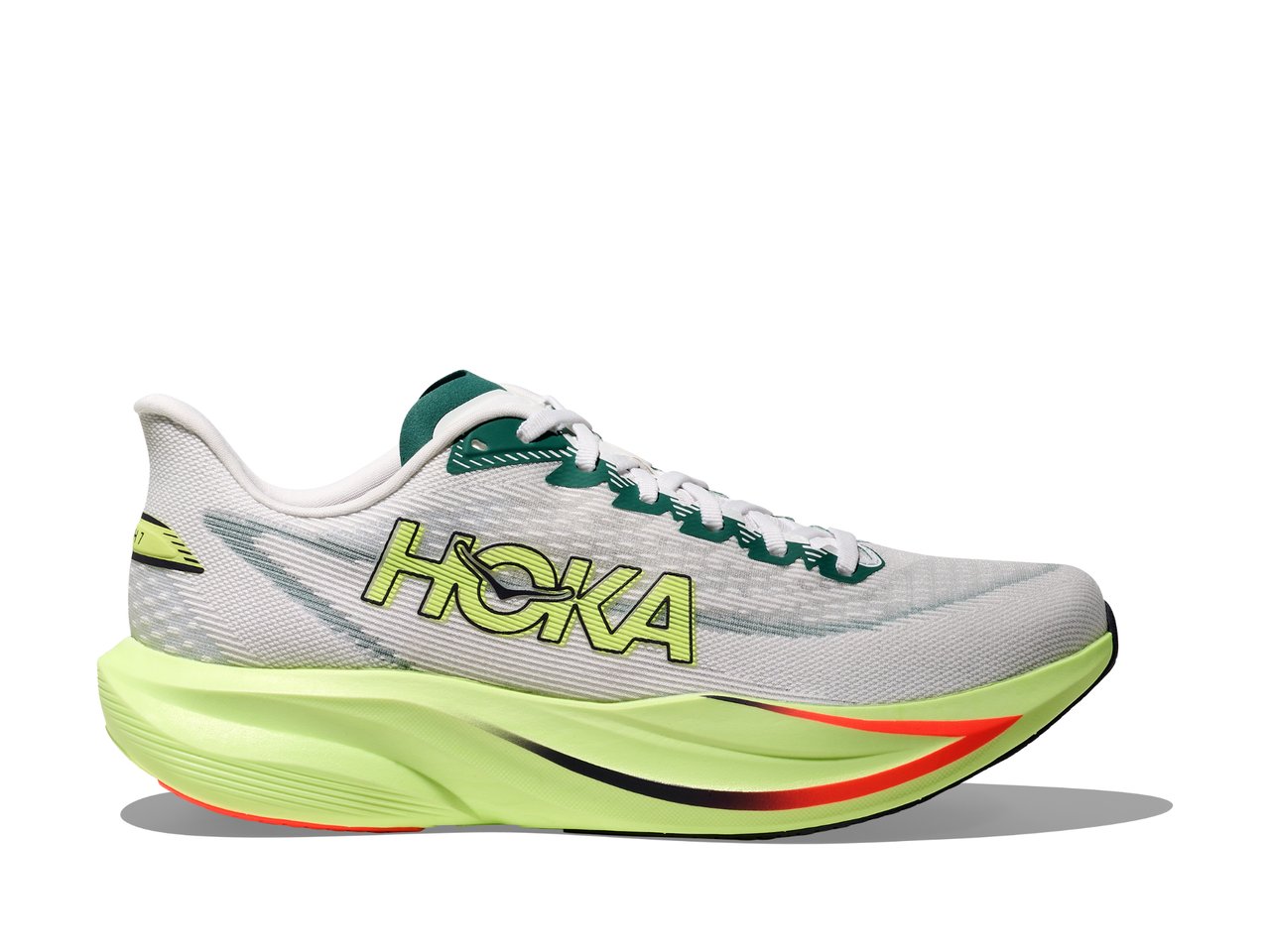 Shop Womens Mach 7 Frost / Neon Yuzu | HOKA AU