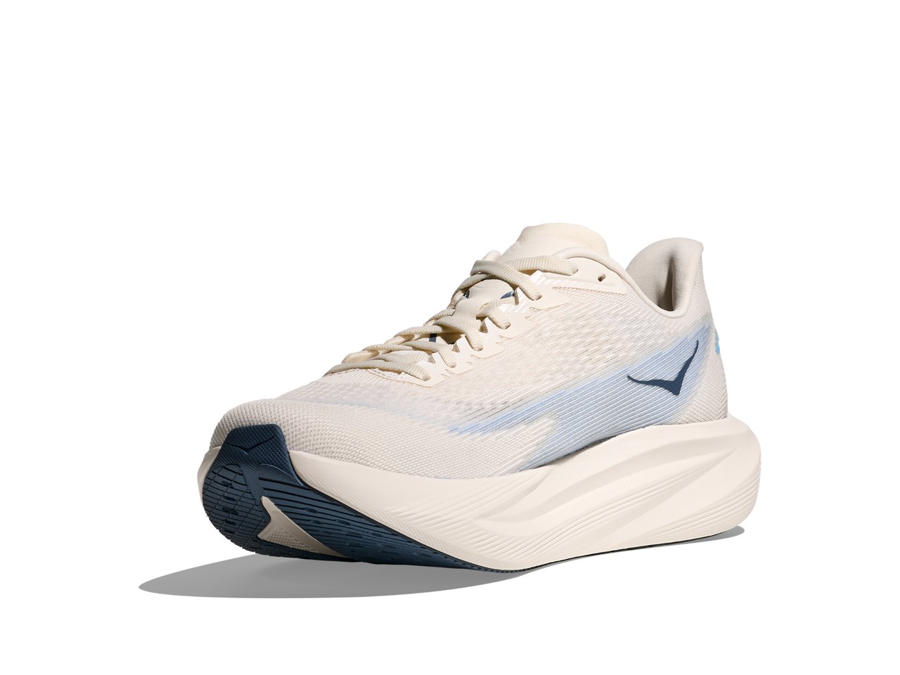 Shop Womens Mach 7 Wide Alabaster / Soaring Blue | HOKA