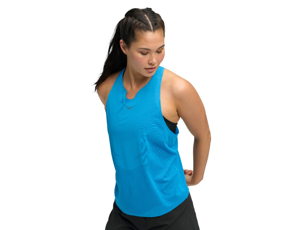 Shop Womens Race Day Singlet Hoka Blue | HOKA