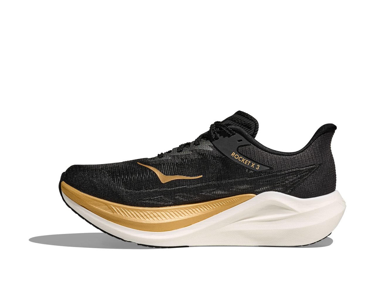 HOKA ロケットx3 ランニングシューズ ブラック/ゴールド 28.0㌢ Shop Unisex Rocket X 3 Black / Gold | HOKA AU