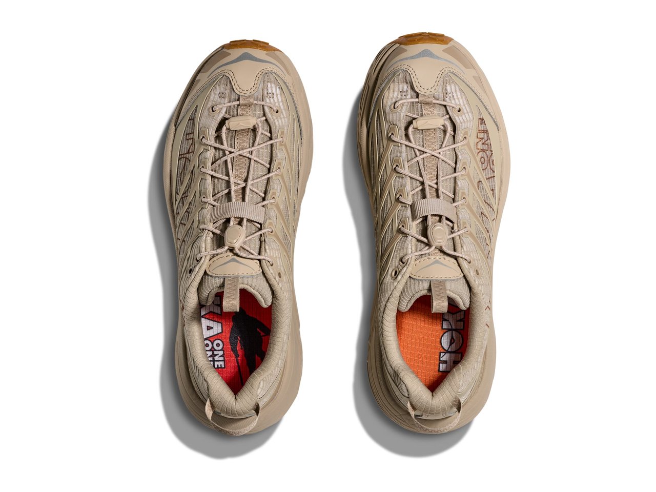 Shop Unisex Mafate Three2 Grid JP Raw Linen / Sand | HOKA AU