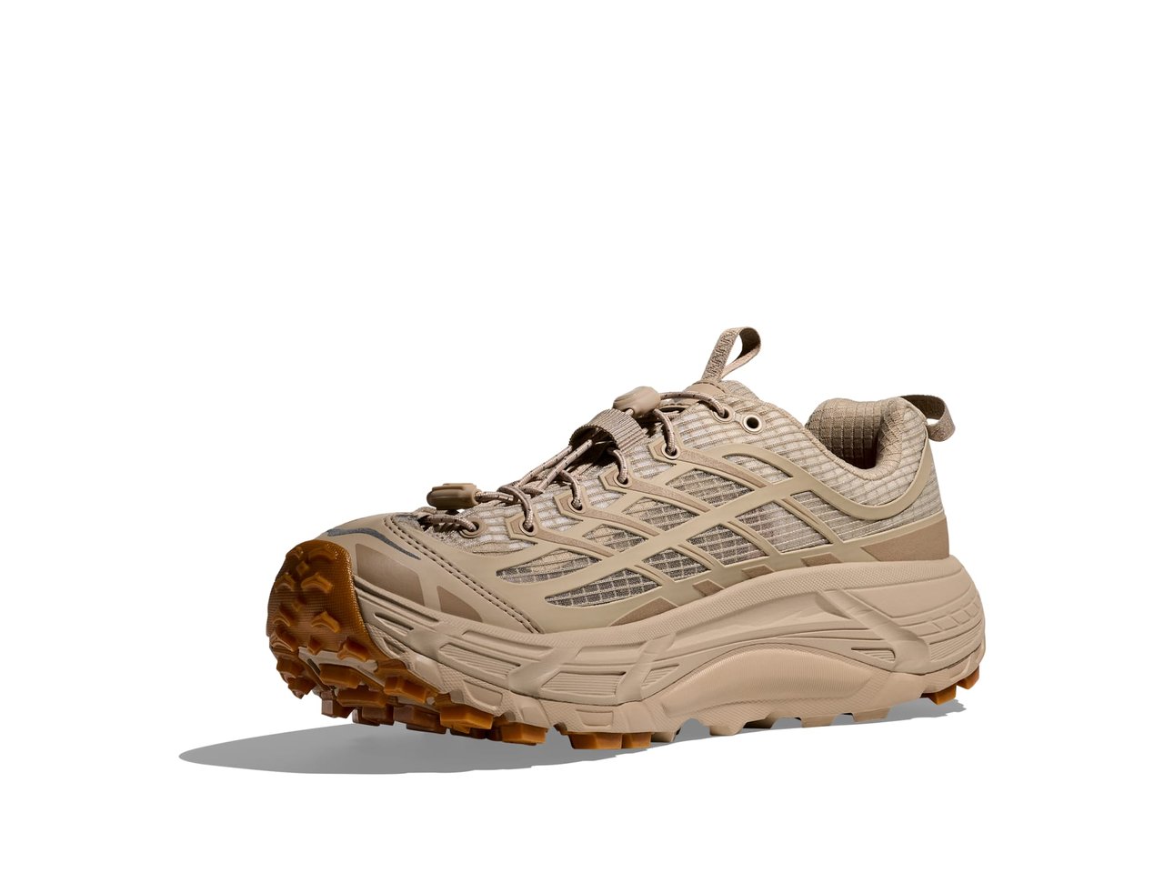 Shop Unisex Mafate Three2 Grid JP Raw Linen / Sand | HOKA AU