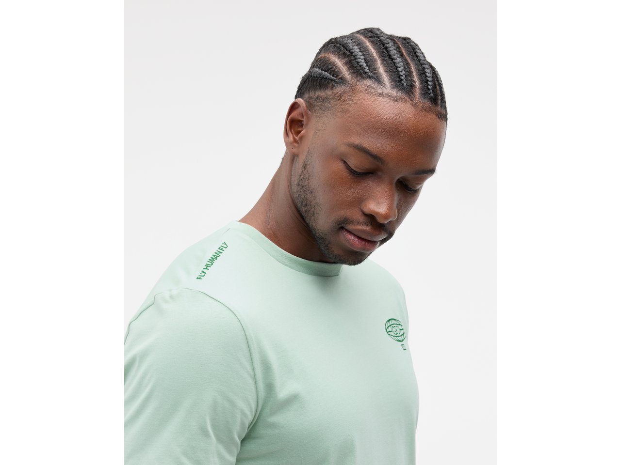 Shop Mens Core Logo CTN SS Tee SAGE | HOKA AU