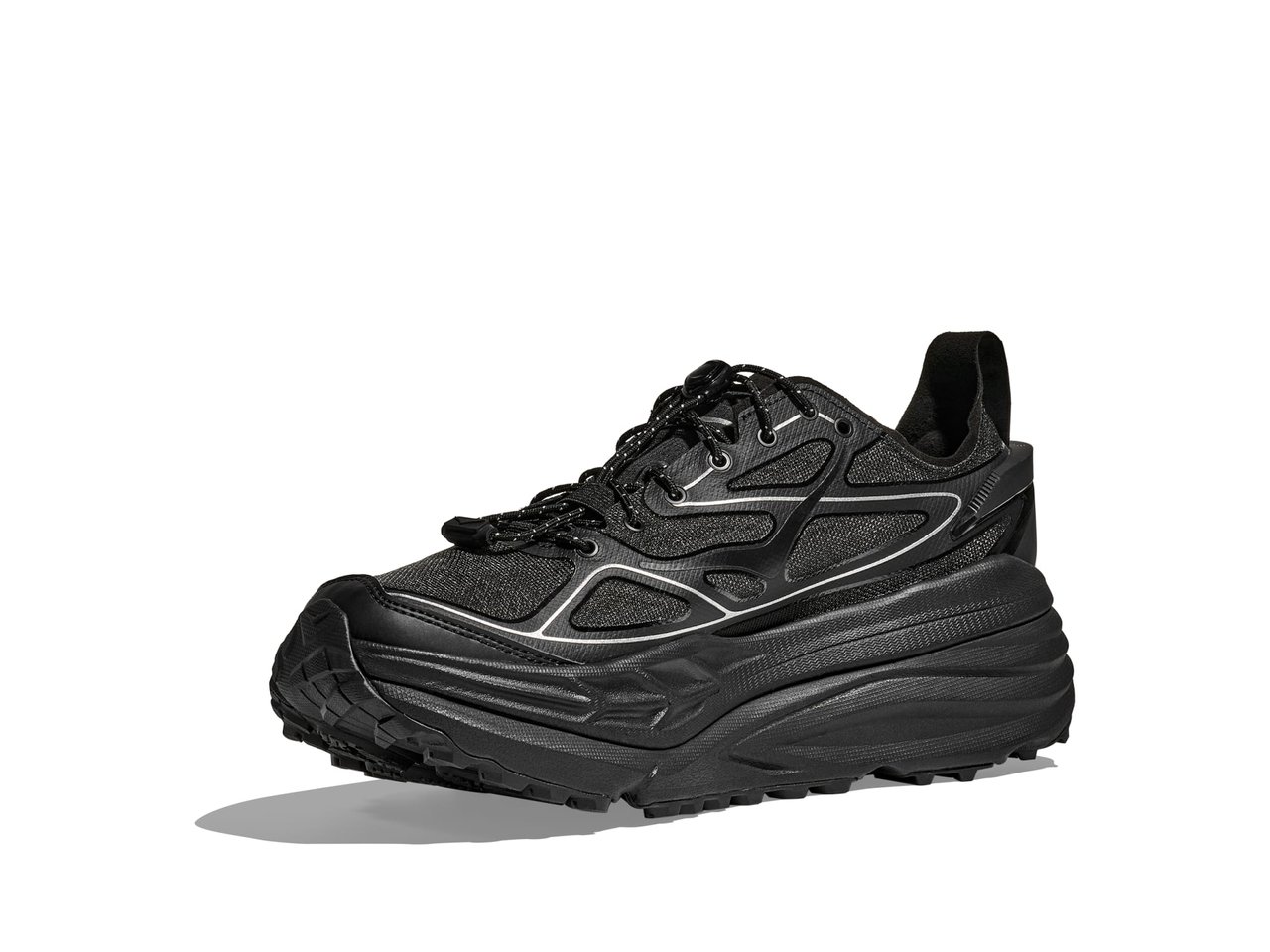 27cm 新品 HOKA ONE ONE U STINSON ONE7 ブラック Shop Unisex Stinson One7 Black / Silver | HOKA