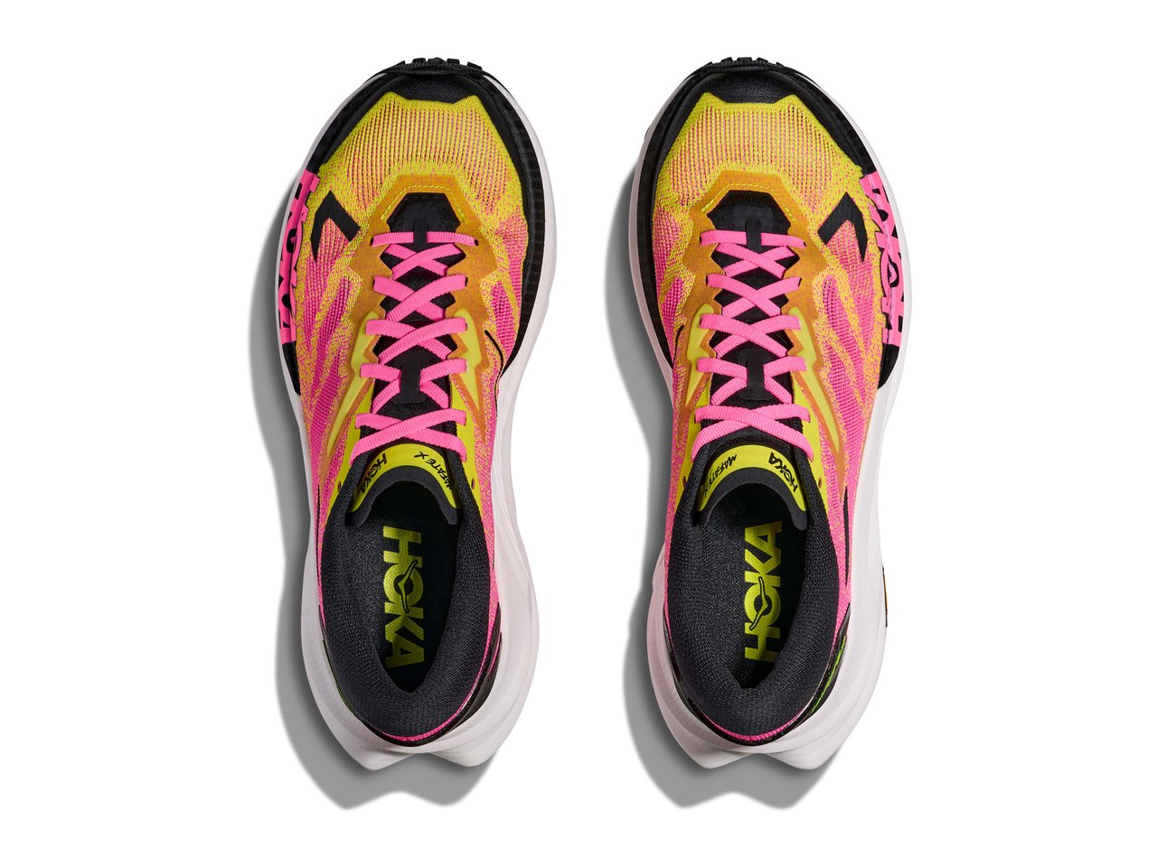 Shop Mens Mafate X Neon Hoka Citrus / Neon Rose | HOKA