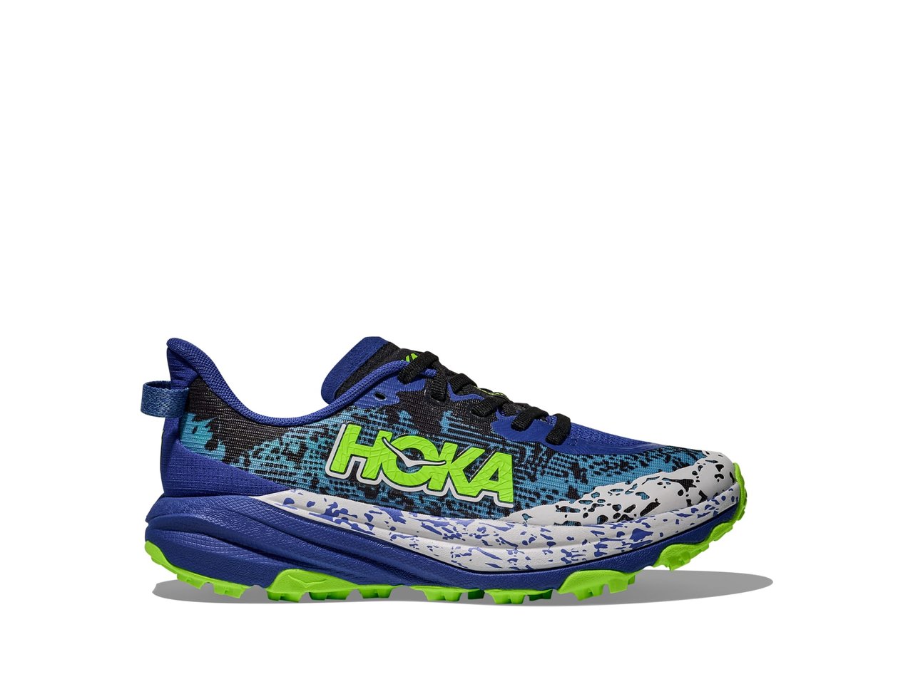 Shop Kids Speedgoat 6 Night Sky / Neon Lime | HOKA AU