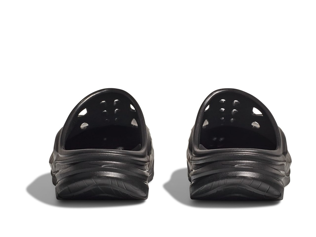 Shop Unisex Ora Recovery Mule Black / Black | HOKA