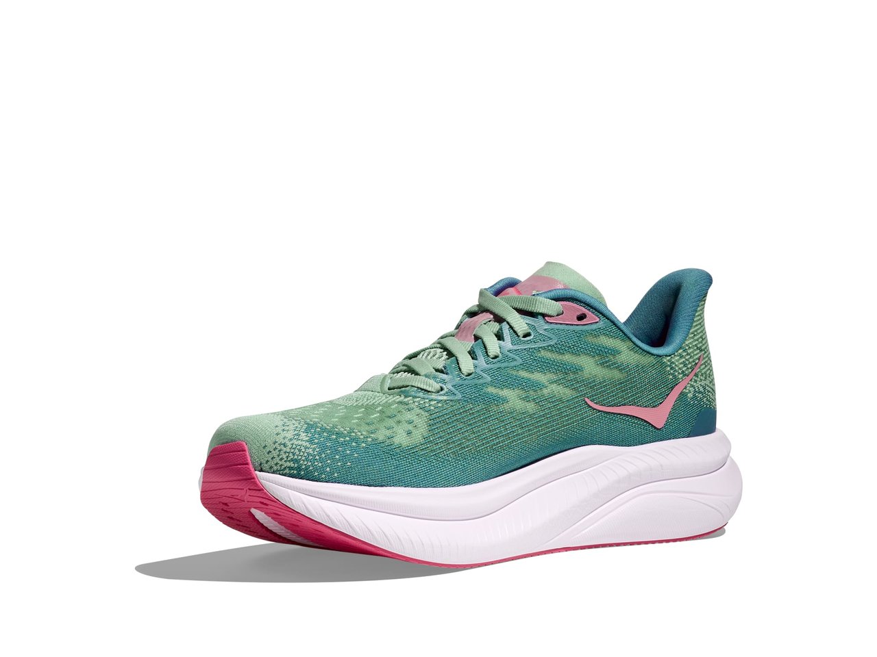 Shop Womens Mach 6 Wide Jadeite / Alpine Blue | HOKA