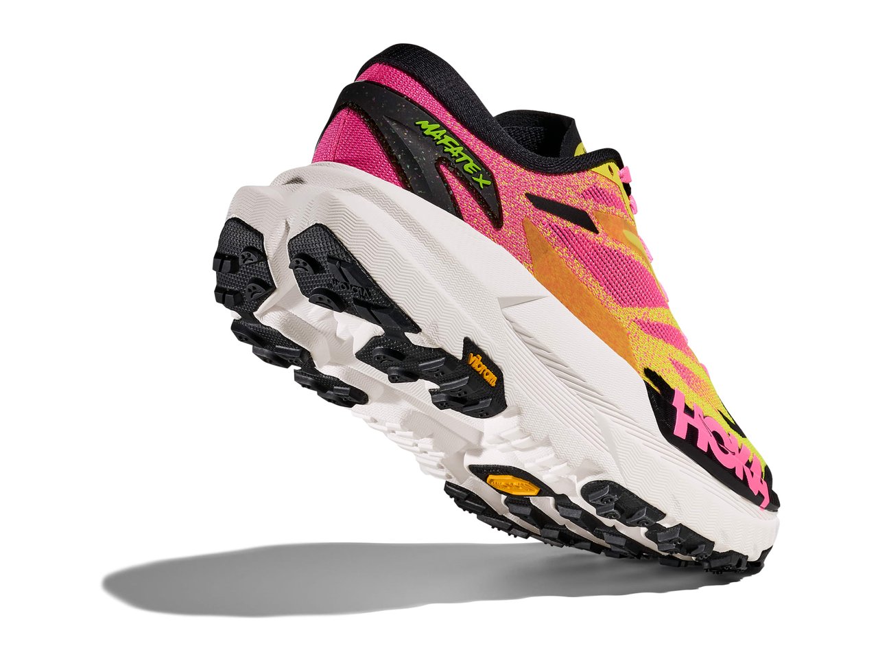 Shop Womens Mafate X Neon Hoka Citrus / Neon Rose | HOKA