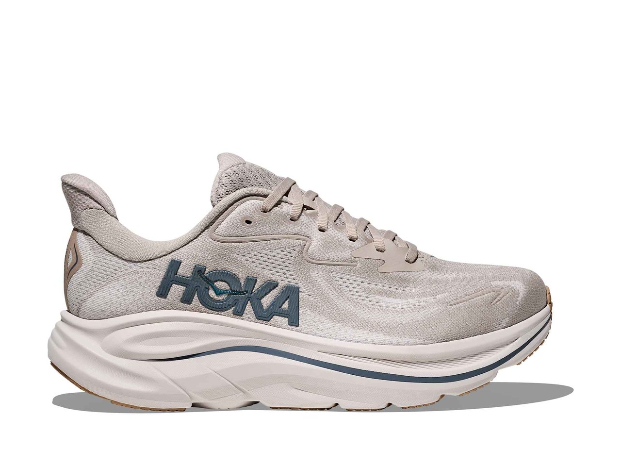 Shop Mens Clifton 10 Wide Sage / Neon Flame | HOKA AU