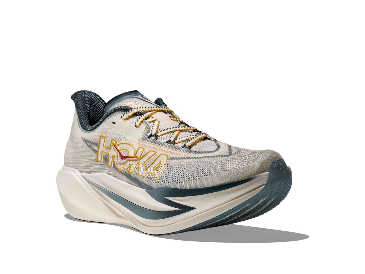 Shop Unisex Cielo X1 3.0 Alabaster / Yellow Gold | HOKA AU