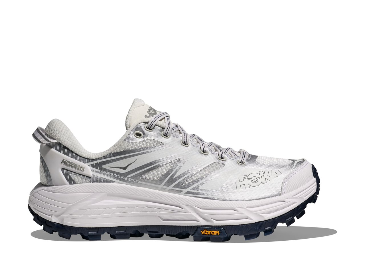 HOKA ONEONE（ホカオネオネ） Mafate Speed 2 ホワイト Shop Unisex Mafate Speed 2 White / Silver | HOKA