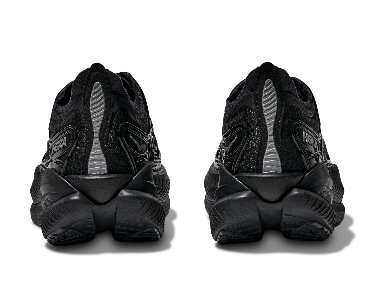 Shop Unisex Mach X Caged Black / Midnight Blue | HOKA