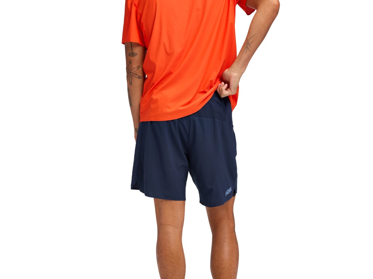 Shop Mens Glide 7'' Short 2in1 BLACK | HOKA AU