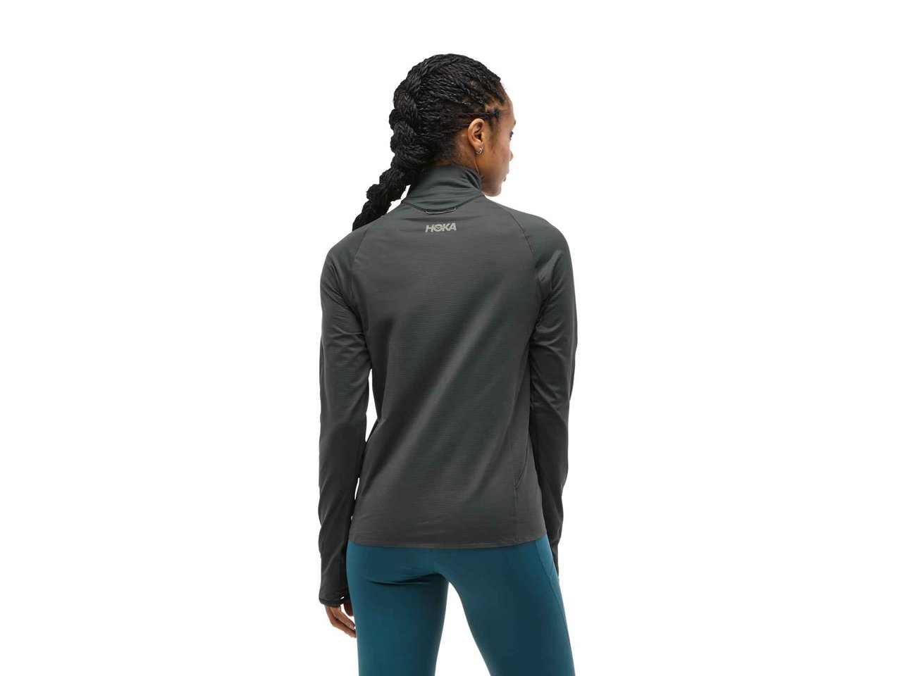Shop Womens GlideTech Quarter Zip Black | HOKA