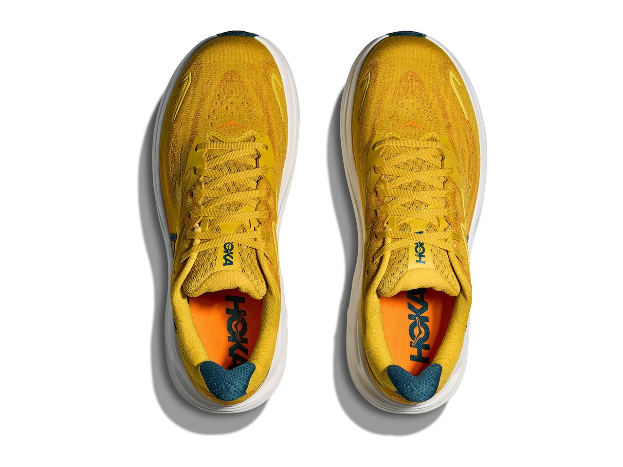Shop Mens Clifton 10 Yellow Gold / Tidal Wave | HOKA