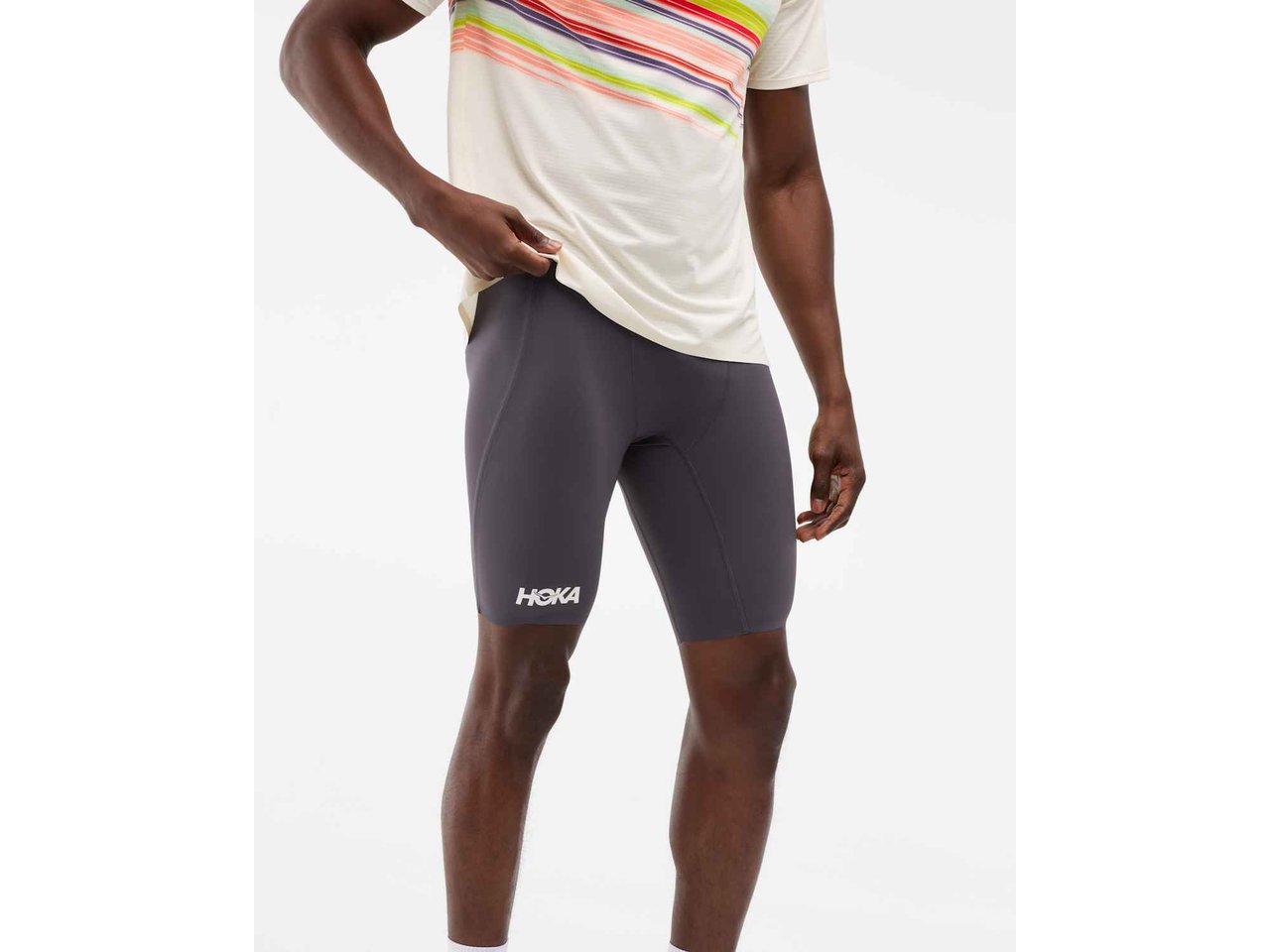 Shop Mens Race Day Half Tight SQUID INK | HOKA AU