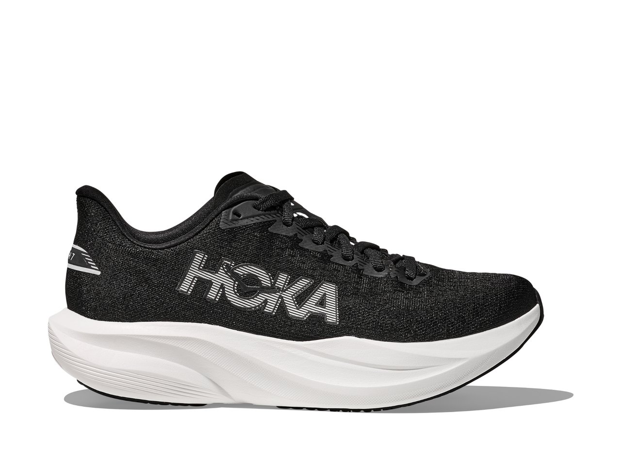 Hoka mach7 ブラック Shop Womens Mach 7 Black / Black | HOKA
