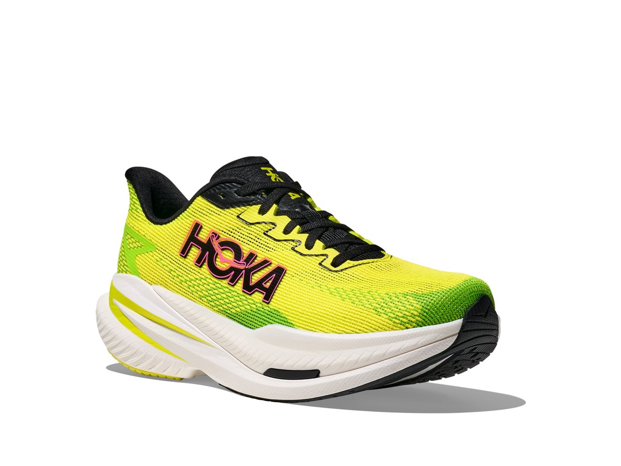Shop Mens Mach X 3 Neon Hoka Citrus / Neon Lime | HOKA AU