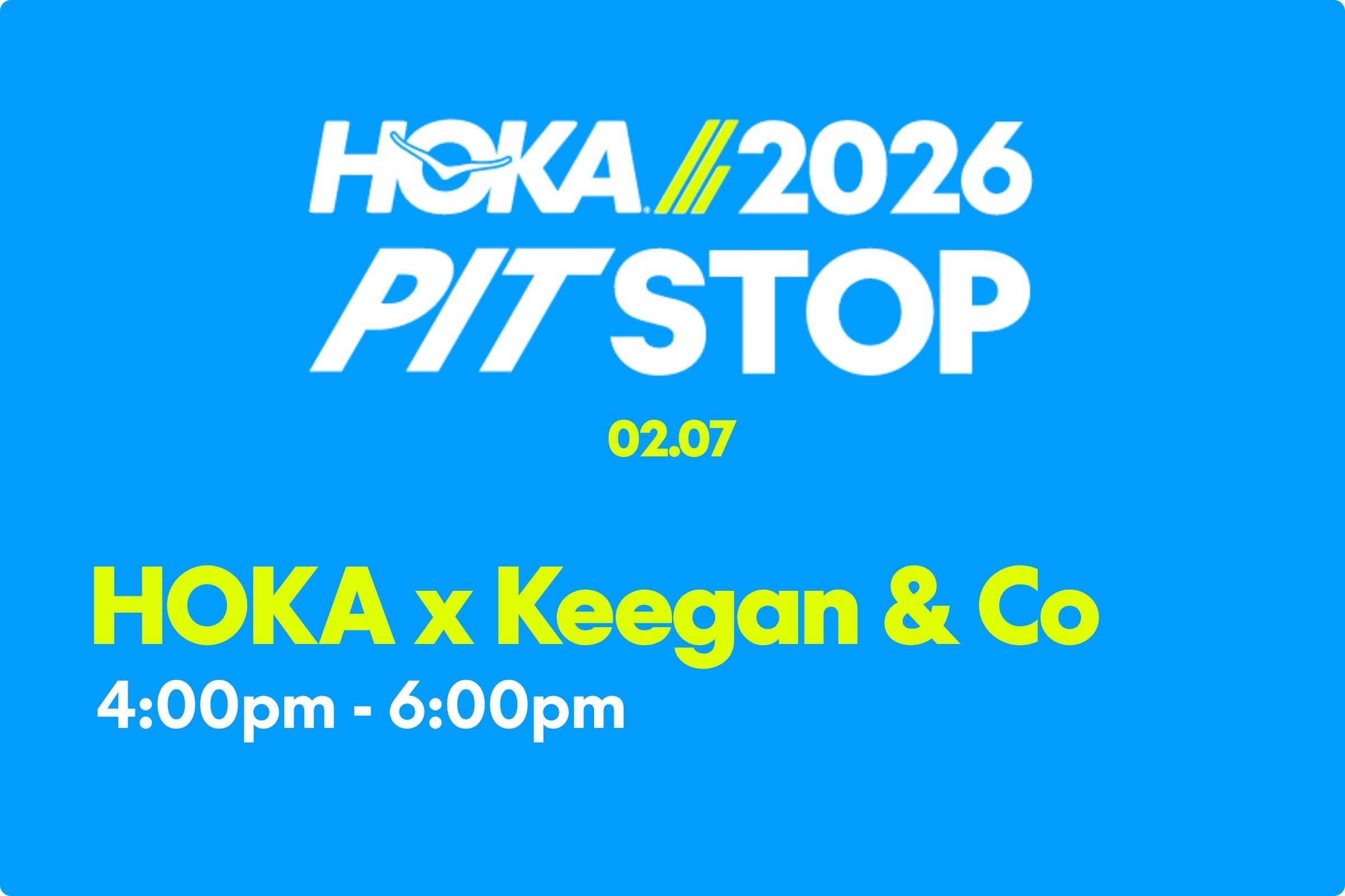HOKA x Keegan & Co