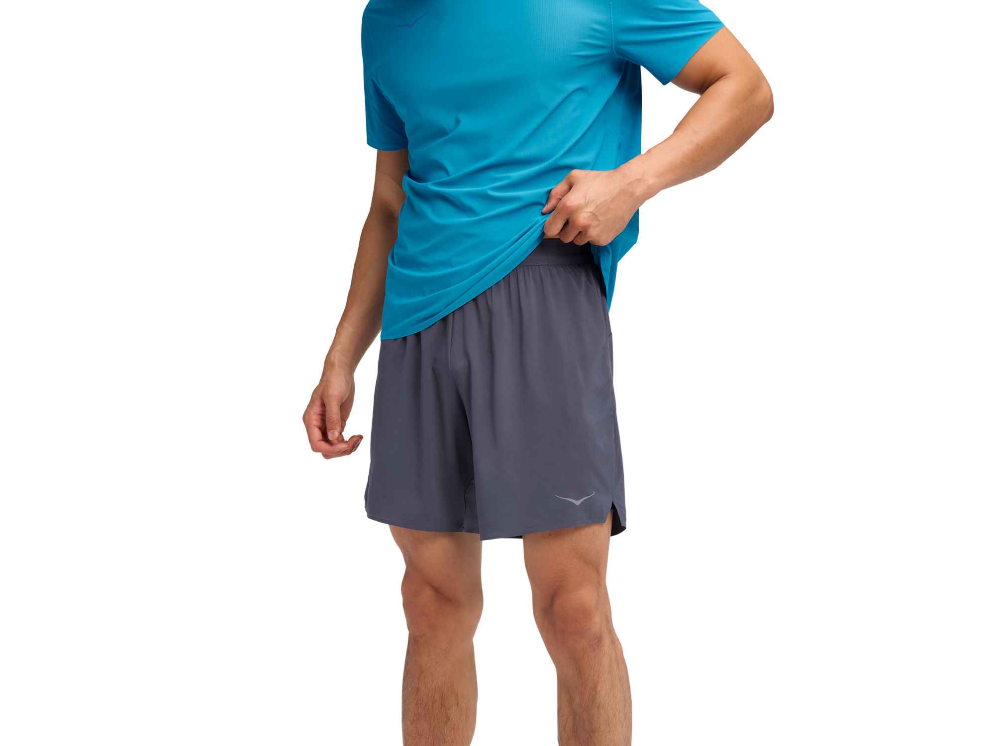 Shop Mens Glide 7'' Short 2in1 BLACK | HOKA AU