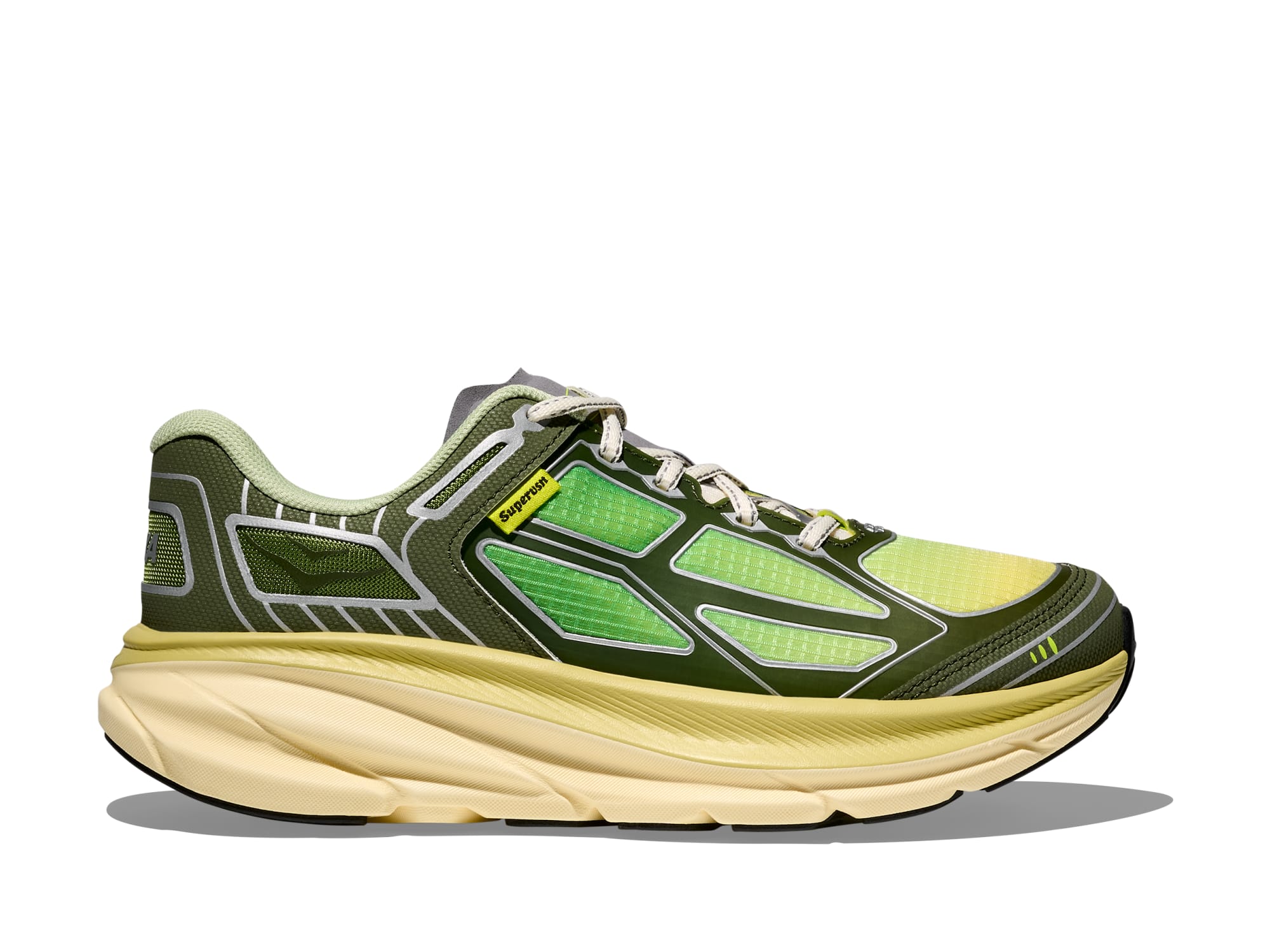 Shop Unisex Clifton One9 Supervsn Green Flash/ Limelight | HOKA