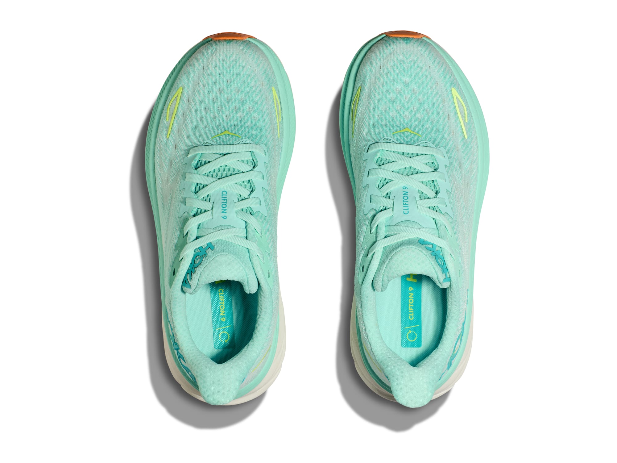 Shop Womens Clifton 9 Seafoam / Aqua Breeze | HOKA