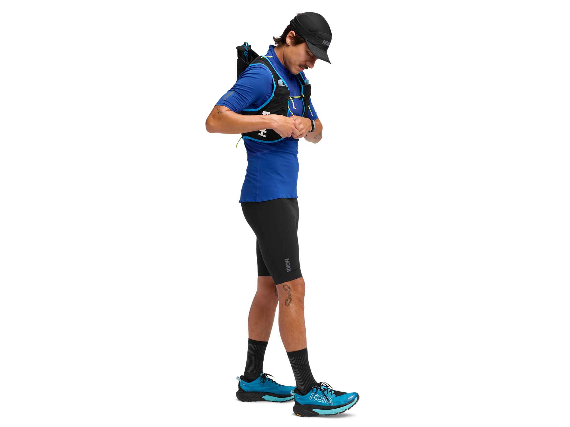Shop Mens SkyBreeze Half Tight Black | HOKA AU
