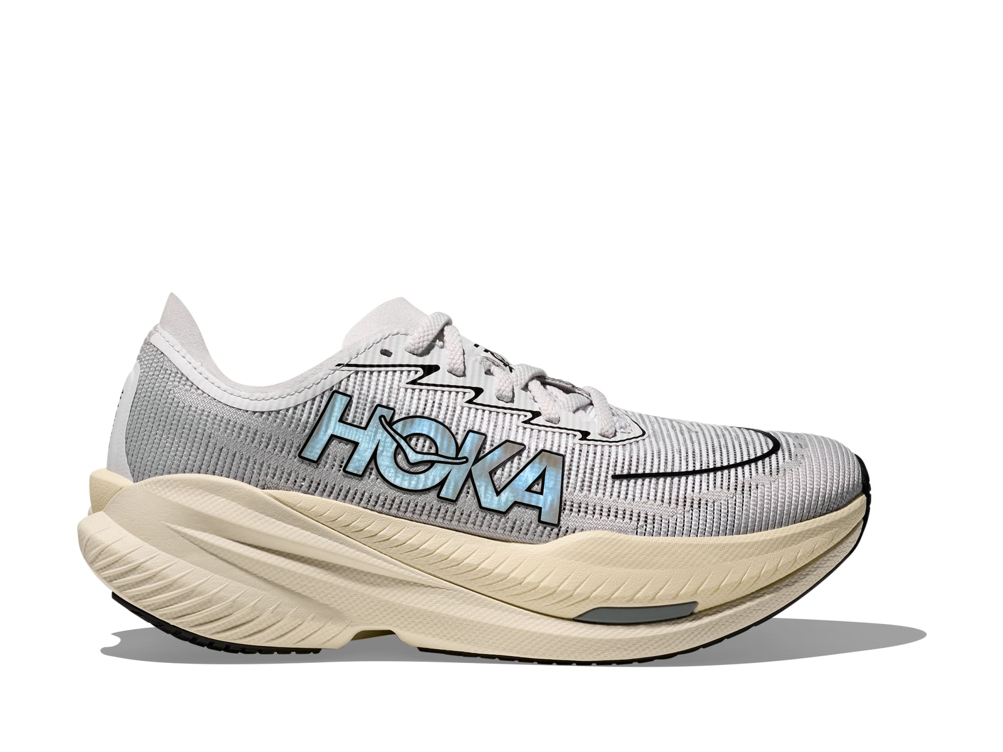 Shop Unisex Mach X 2 White / Cosmic Grey | HOKA